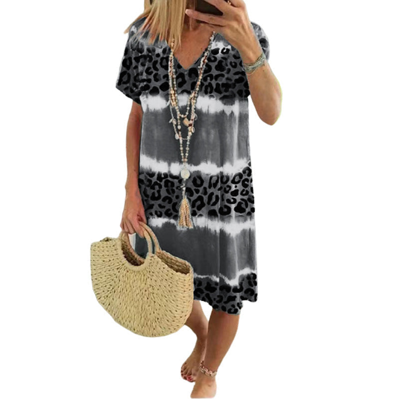 Casual Leopard Print Dress | Great for Everyday Wear