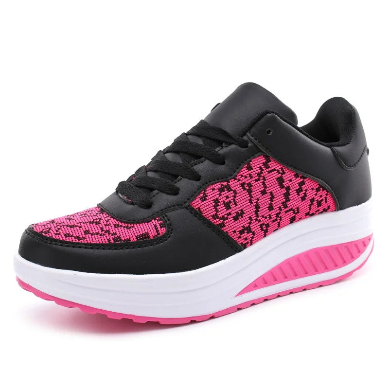 Women's Casual Black Suede Trainers with Lace-Up Closure | Ideal for All Seasons