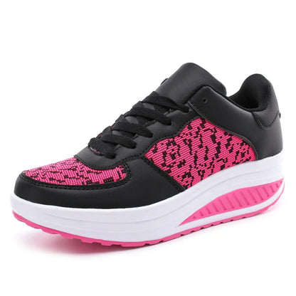 Women's Casual Black Suede Trainers with Lace-Up Closure | Ideal for All Seasons