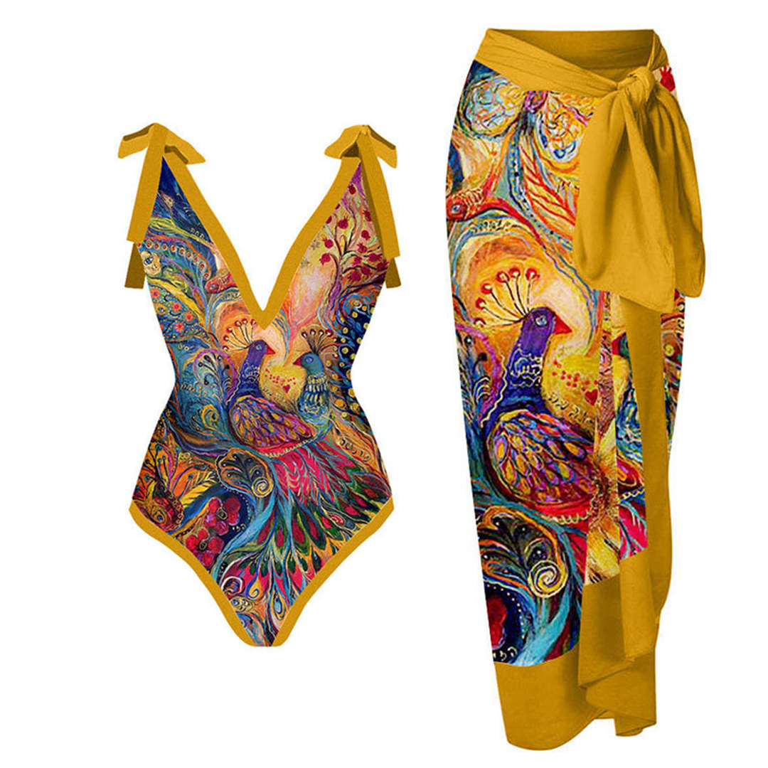 Flora - Traje de baño - Casual - Estilo moderno ligero - Ideal para el verano