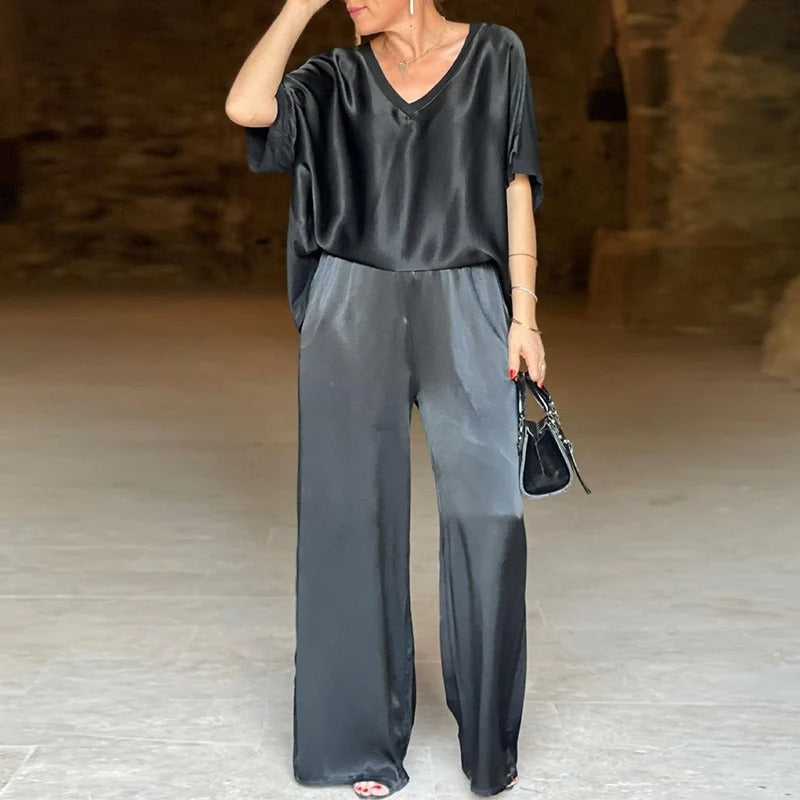 Naelani - Elegante conjunto de dos piezas para mujer