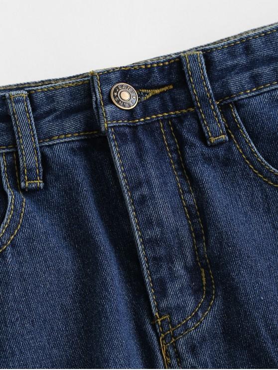 A Line Denim Skirt for Women