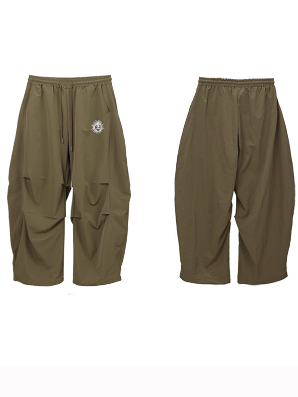 Street Loose Parachute Cargo Pants