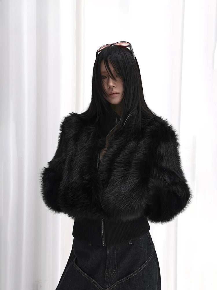 Soft Thick Pile Furry Jacket