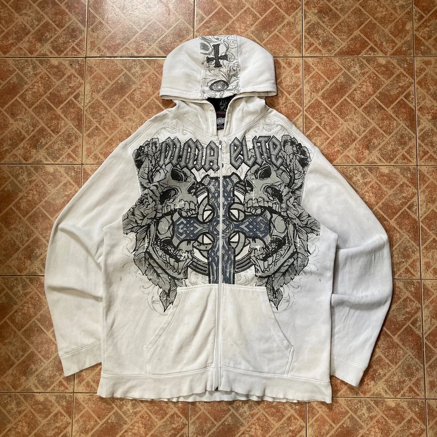 Gothic Streetwear Loose Hoodie