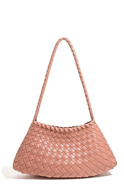 Hand-woven Vintage-style Underarm Shoulder Bag
