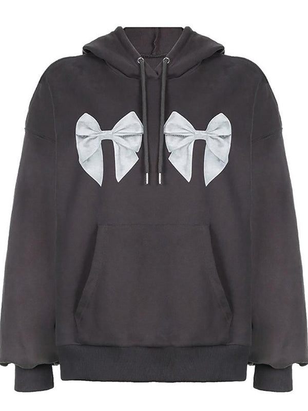 Bow Oversized Hoodie