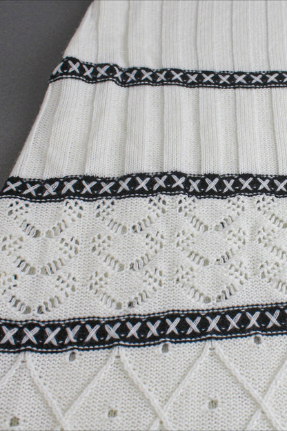 Knit Spaghetti Strap Split Sweater Dress