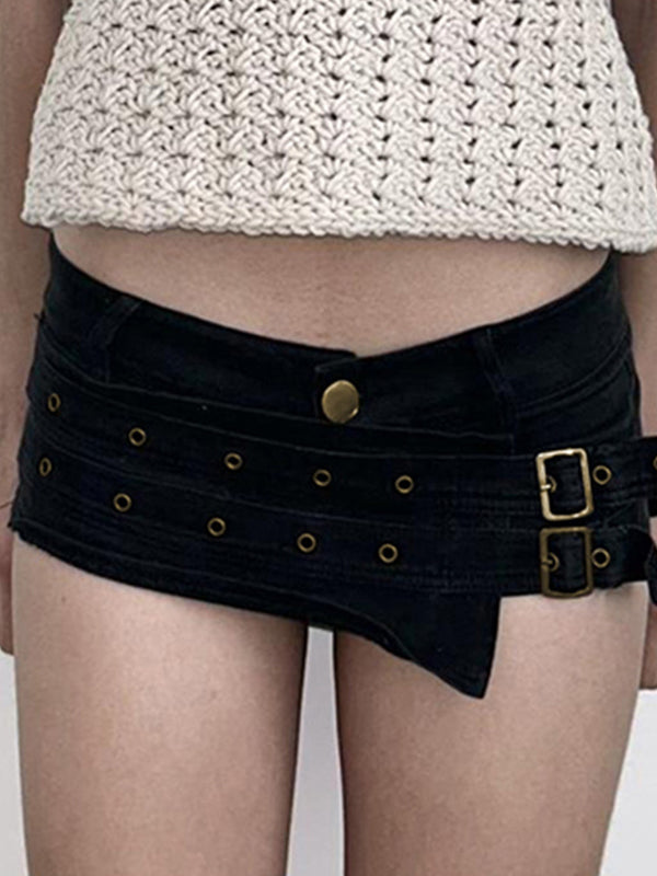Vintage Low Waist Shorts