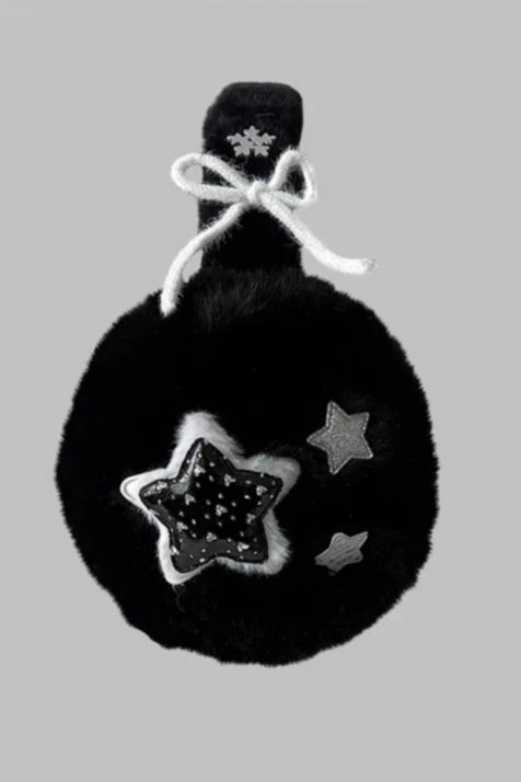Harajuku Y2K Star Sticker Bow Earmuff