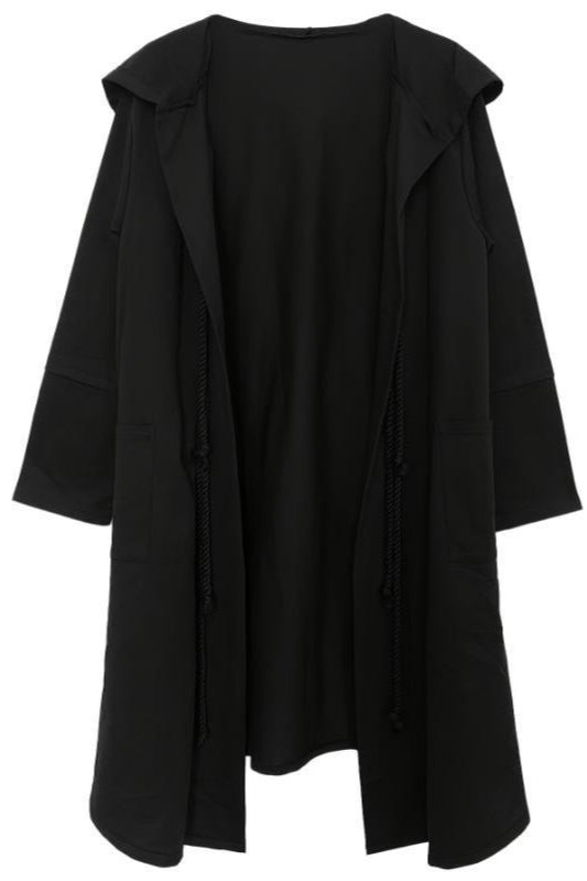 Men's Techwear Cape Trench Coat