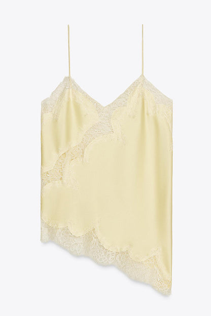 Sexy Lace Backless Camisole Top