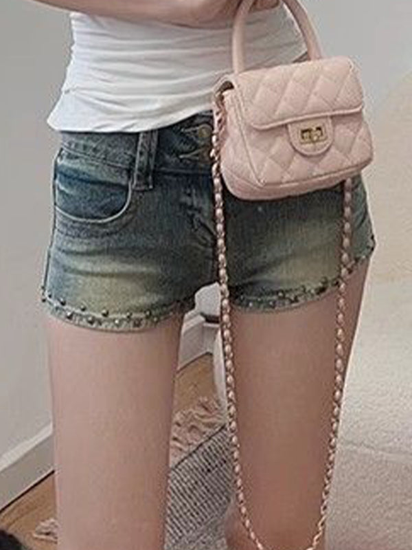 Hottie Buns Denim Shorts