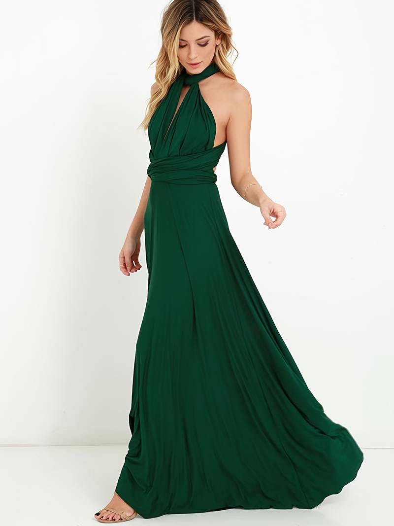 Elegante vestido largo infinito para mujer con múltiples diseños | Ideal para primavera/verano