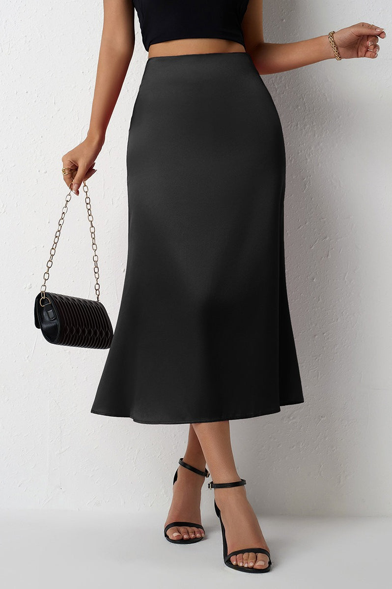 Mermaid Tail Satin Skirt