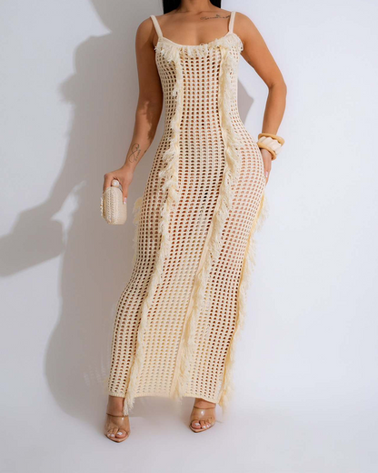Knitted Suspender Dress