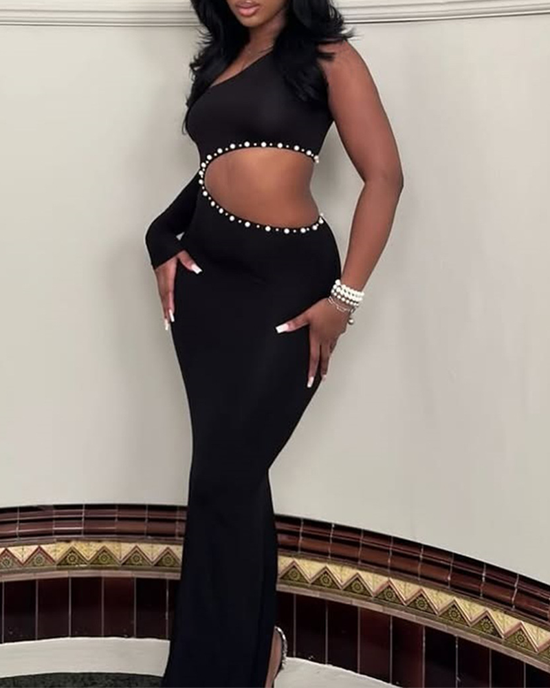 Decorative Hollow Dress