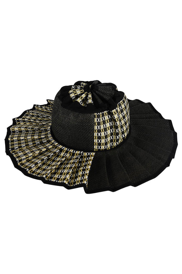 Stylish Foldable Sun-protective Woven Casual Straw Hat