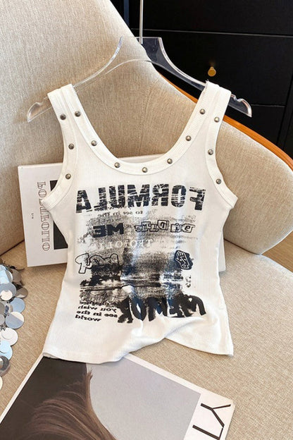 Bodycon Strappy Tank Top