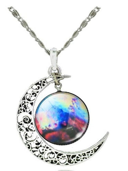 necklace Chic & Modern Party Moon Necklaces / Blue / Purple / Fall / Winter / Spring for Women