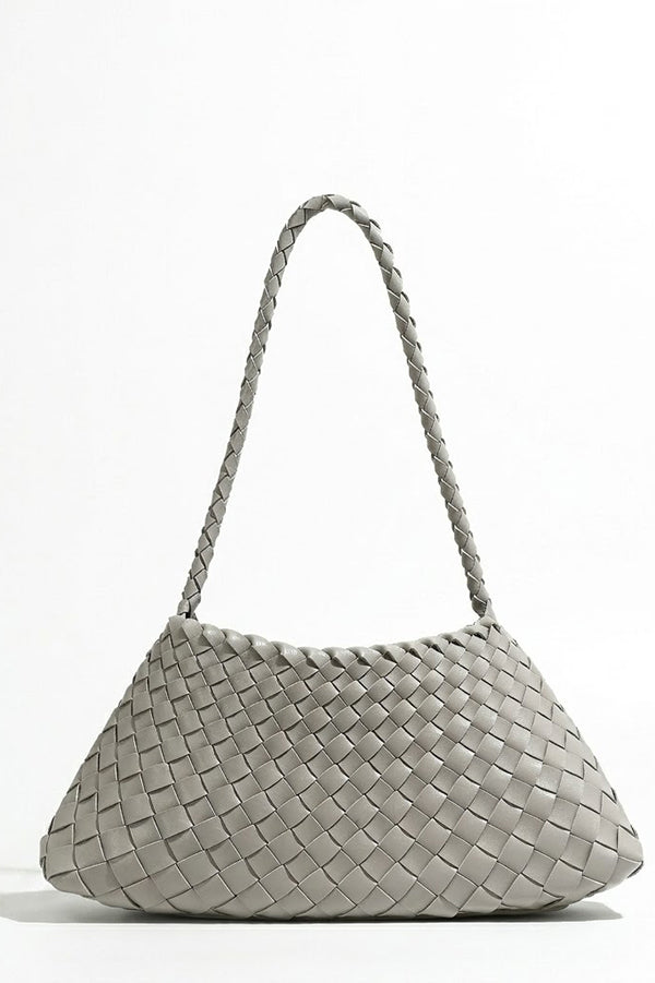 Hand-woven Vintage-style Underarm Shoulder Bag