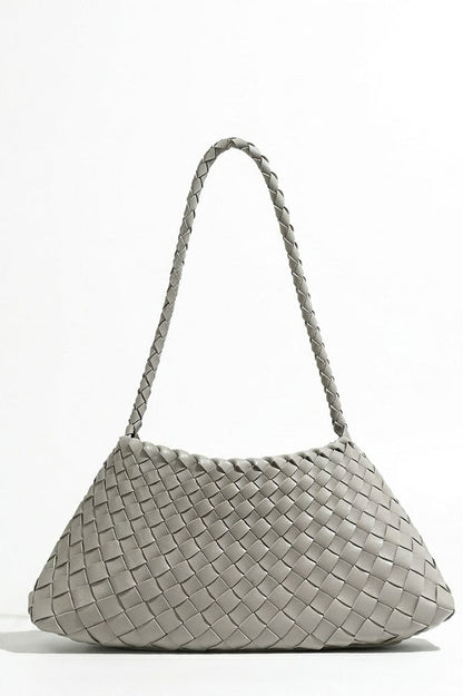Hand-woven Vintage-style Underarm Shoulder Bag