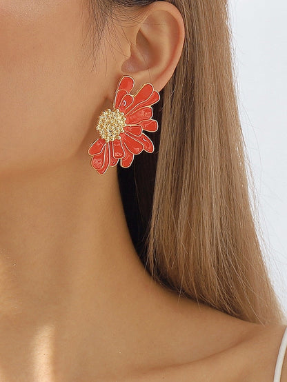 Earrings Fashion Outdoor Floral Earring for Women