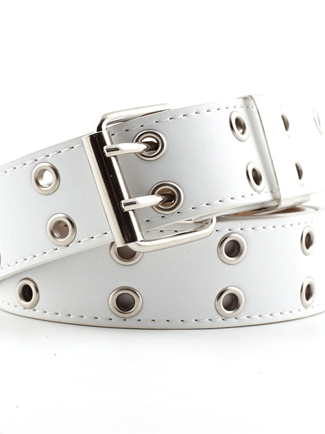 Waist Belt Party Wedding Street Daily Black White Belt Pure Color Pink Fall Winter Spring Summer for Women