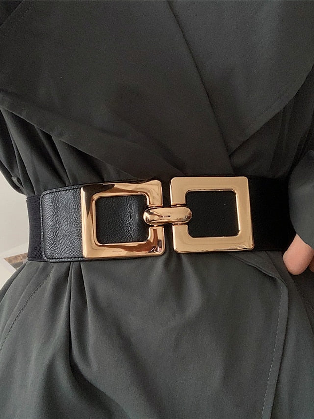 Belt PU Black Skinny Belt Holiday Festival Pure Color / Spring / Summer / Fall / Winter for Women