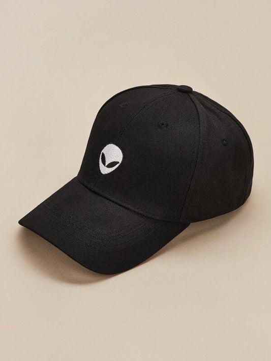 Alien Embroidered Baseball Cap for Women