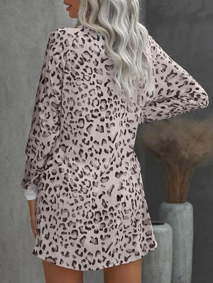 All Over Print Raglan Sleeve Sweatshirt Dress for Women