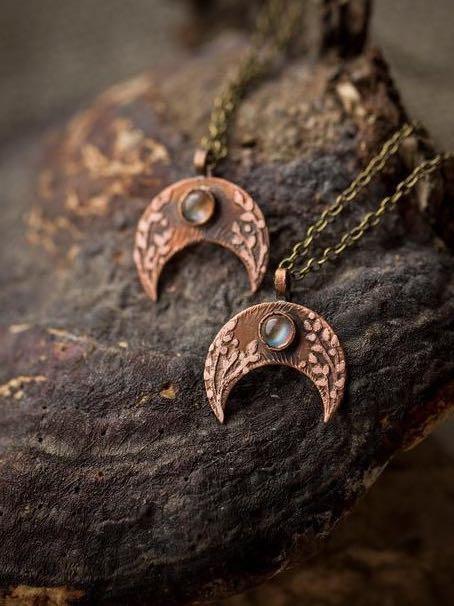 Alloy Moon Bohemian Necklace for Women