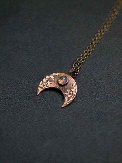 Alloy Moon Bohemian Necklace for Women