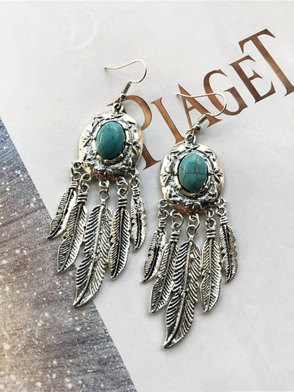 Earrings Exaggerated Outdoor Leaf Earring for Women