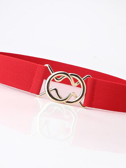 Belt Alloy White Black Gray Pink Camel Wide Belt Outdoor Dailywear Daily Holiday Pure Color / Spring / Summer / Fall / Winter / Coffee for Women