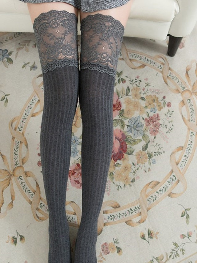 Stockings Party Gift Daily Retro Polyester Acrylic Fibers Casual Sexy Casual / Daily 1 Pair for Women