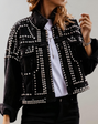 Chaqueta vaquera elegante con tachuelas | Ideal para días informales de otoño