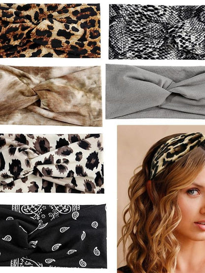 amazon candy color cross hairband women sports headband yoga sweat absorbing stretch bandana headband fashion headwear for Women