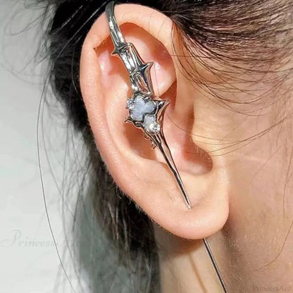 Antique Dim Punk Gothic Blade Dagger Earring