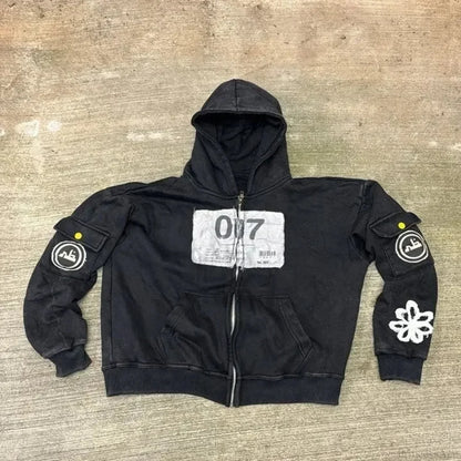 Antique Gothic Flash Diamond Hoodie