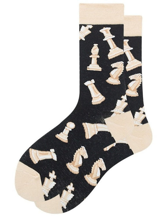 Unisex Crew Socks Work Daily Holiday Animal Patterned Dot Flower Polyester Cotton Simple Casual Lolita Casual Cute Casual / Daily 1 Pair for Women