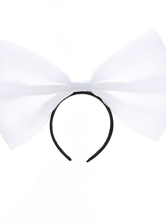 1PC Headbands For Halloween Party Evening Oversize Fabric Knot for Women