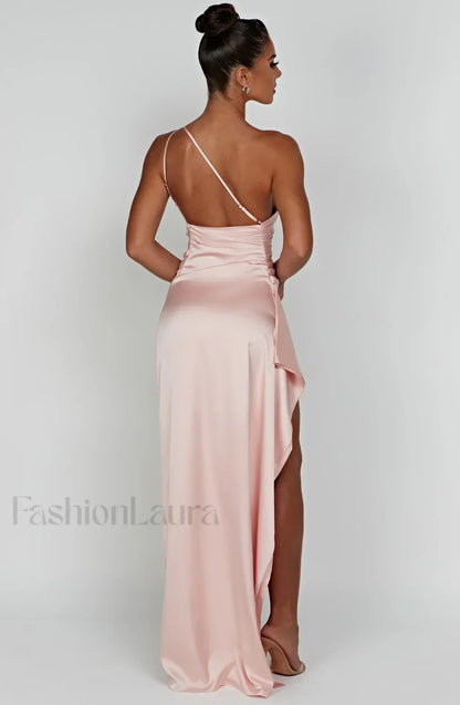 Ariel Maxi Graceful Dress - Blush