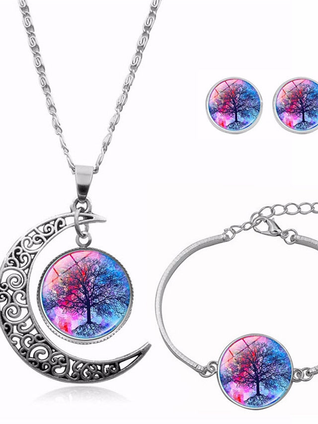 Jewelry Sets Artistic Party Tree Jewelry Sets for Women