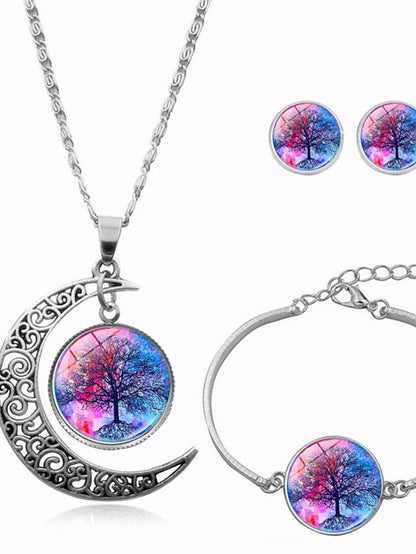 Jewelry Sets Artistic Party Tree Jewelry Sets for Women