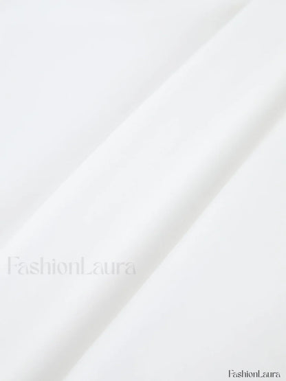 Asymmetrical Pocket Button Trendy Collar Crop Shirt