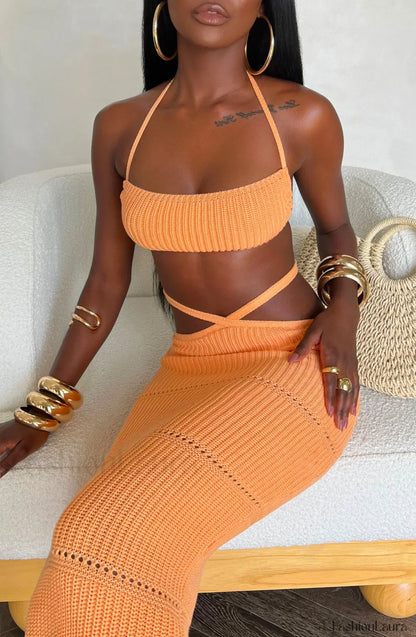 Aubery Top Graceful - Orange