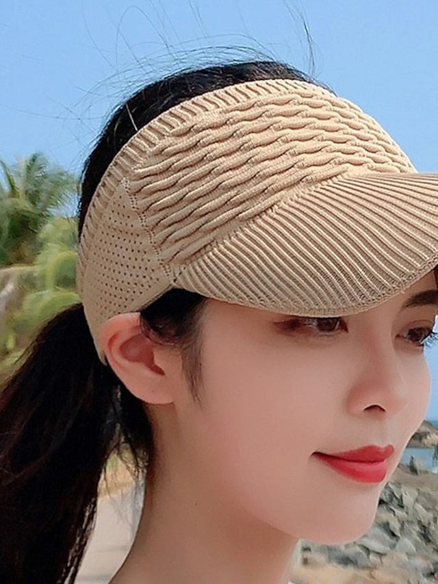 Sun Hat Baseball Hat Sports & Outdoor Daily Holiday Polyester Sports & Outdoors Casual Simple Style 1 pcs for Women