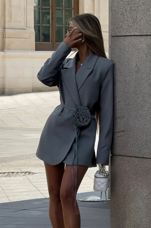 Elegant Floral Blazer