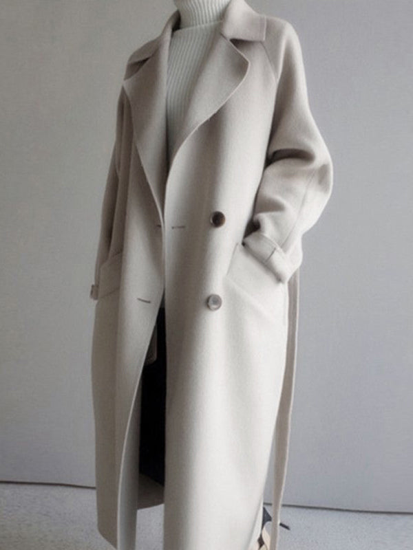 Double Breasted Belted Jacket